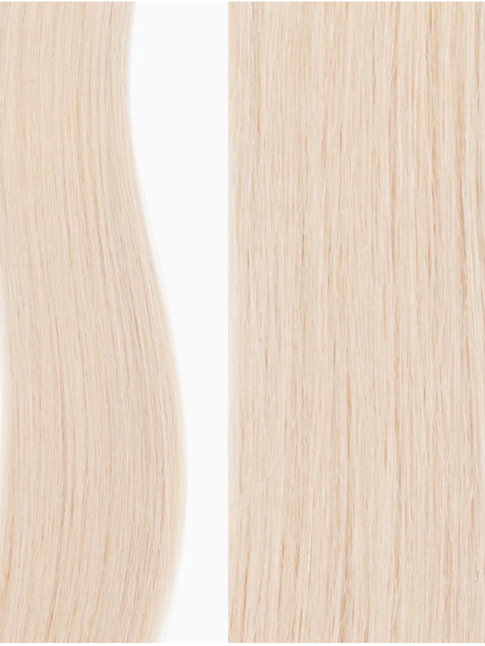 Donna Bella Kera-Link Straight #12N Cool Platinum Blonde - 22" - Picture 2 of 8
